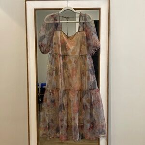 New with out tags H&M flora dress!
